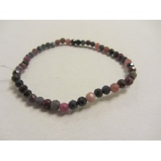 Ruby & Sapphire Facet Bracelet 19cm