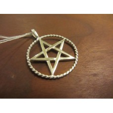 Pentagram pendant Sterling Silver
