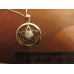 Rainbow Moonstone pentagram pendant Sterling Silver