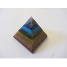 Chakra Crystal pyramid 30-35mm