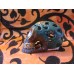Vintage brass skull 3 inch (teal)