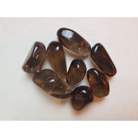 Smokey quartz tumblestones 25-50mm